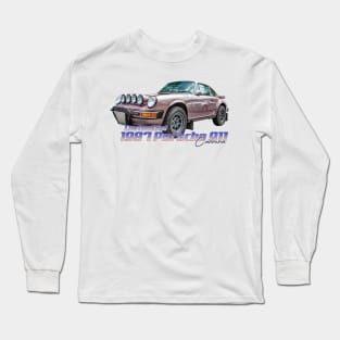 Customized 1987 Porsche 911 Carrera Long Sleeve T-Shirt